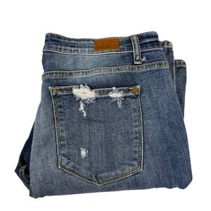 Judy Blue Boyfriend Fit Distressed Jeans Size 15/32 JB8286MD Medium Wash